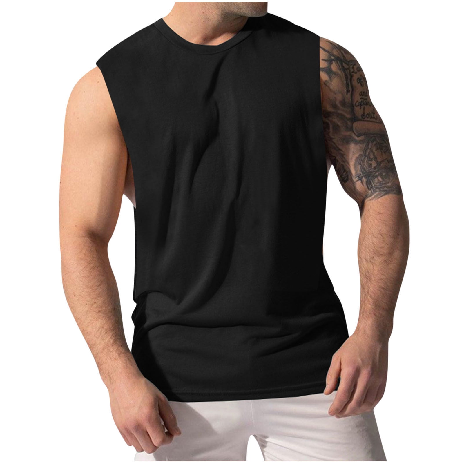 AND1 Men's Exile Sleeveless Jersey Tank Top, up to 2XL