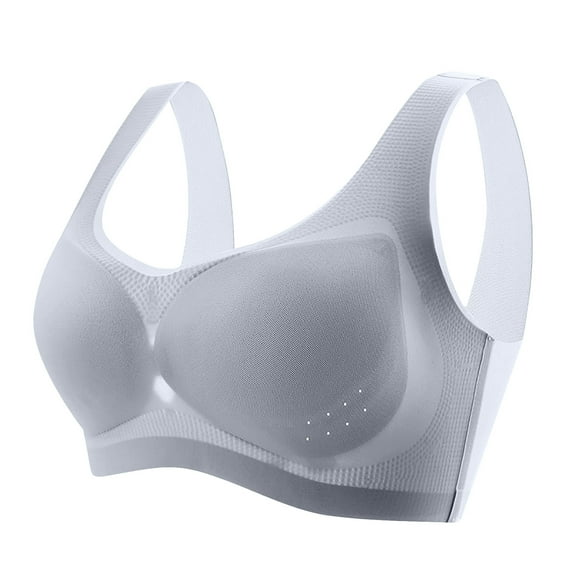 YANHAIGONG Women's Bra Wire Free Underwear OnePiece Bra Everyday Underwear Bras True Bras for Women