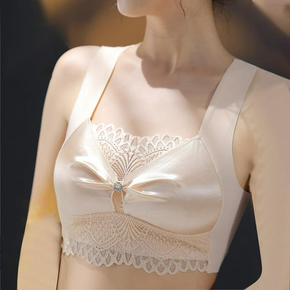 YANHAIGONG Women's Sports Small Chest Special Beauty Back Bra Large Chest Show Small Thin Bra Scratch Free Underwear Bra For Quick Drying Bra For Plus Size Clearance For Women