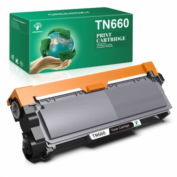 YANI- 1Pk Tn660 Toner With Chip Compatible For Brother Mfc-L2700Dw L2705Dw Hl-L2360Dw