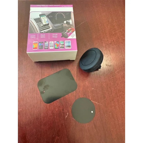 YANI- 2 Pack Magnetic Air Vent Car Mount For Universal Smartphones - Black