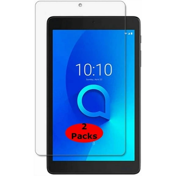 YANI- 2 Pcs Premium Tempered Glass Screen Protector For Alcatel Joy Tab 8 Boost Metro