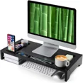thumbnail image 1 of YANI- 23" Monitor Stand Riser With Storage Organizer For Office Accessories Home Pc, 1 of 6