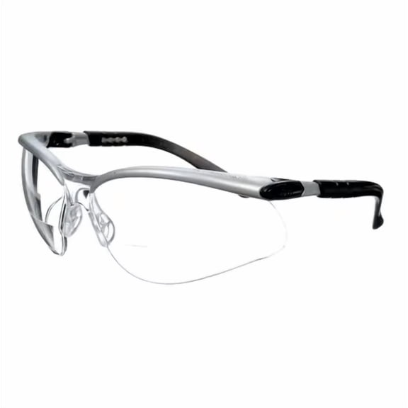 YANI -3M Bx 11376 +2.5 Bifocal Readers Clear Anti Fog Protective Safety Glasses