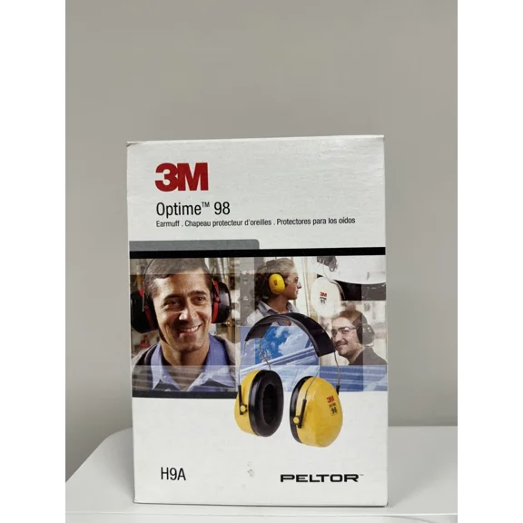 YANI -3M Peltor Optime 98 Earmuffs H9A, Over-The-Head *Brand New*