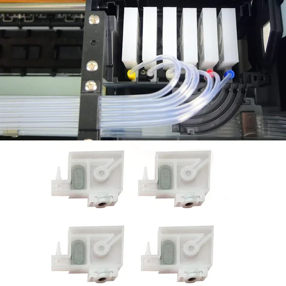 YANI- 4Pcs/Set Dtf Ink Dampers Printer Cartridges For Dx5 L1800/L1390 Dtf Printer