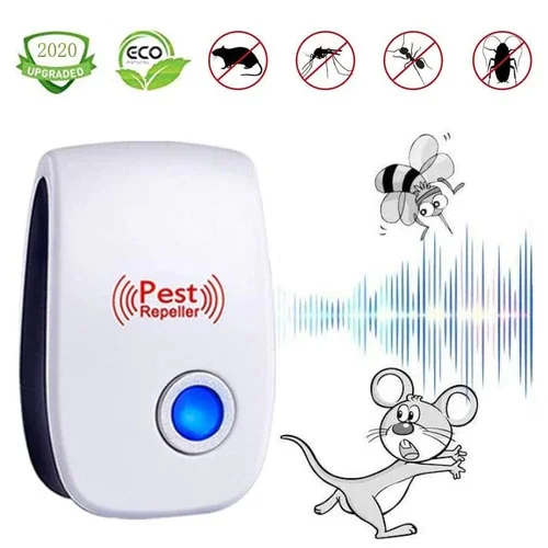 YANI -4Pcs Ultrasonic Pest Reject Home Control Electronic Repellent Mice Rat Repeller