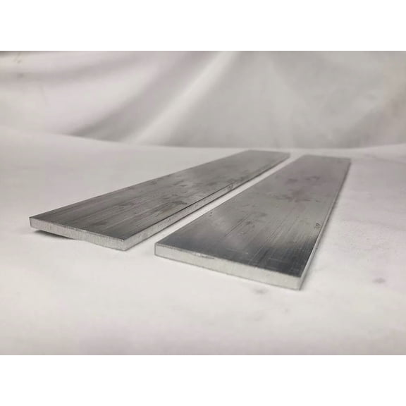 YANI -6061 Aluminum Flat Bar, 3/16 X 2 X 12 Long, Solid Stock Plate, Machining, 2Pk