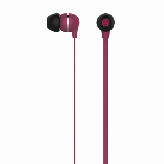 YANI- Ativa Plastic Earbud Headphones With Flat Cable
