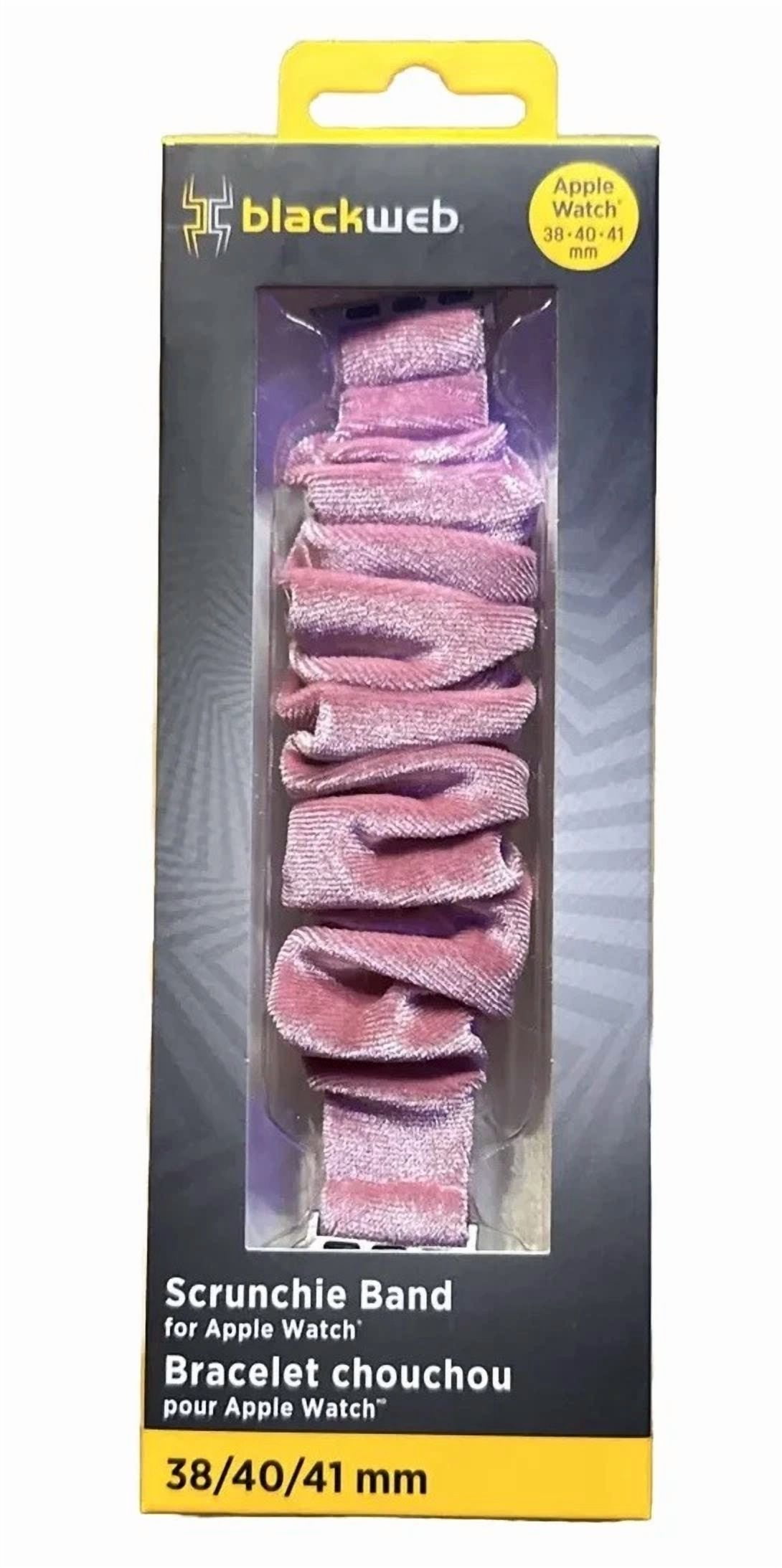 YANI- Blackweb Scrunchie Band Apple Watch