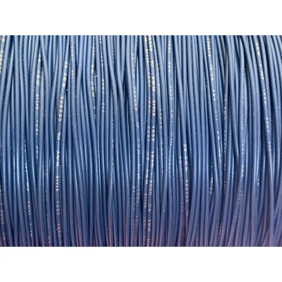 YANI -Blue 22 Awg Gauge Stranded Hook Up Wire Kit 100 Ft Reel Ul1007 300 Volt