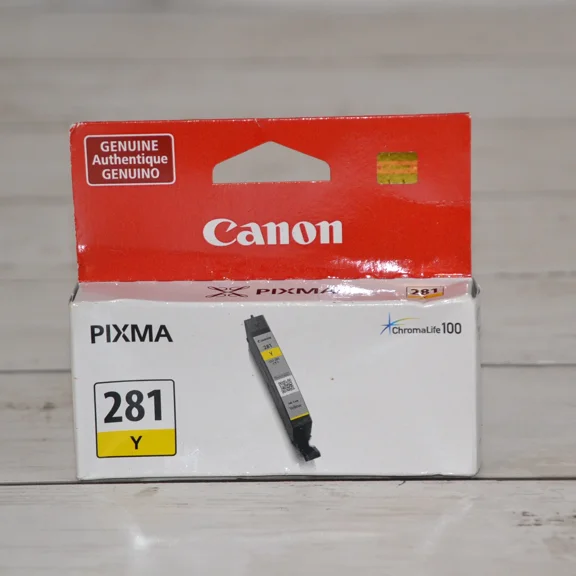 YANI- Canon Cli-281 Y Ink Cartridge Yellow 2090C001 Aa Chromalife 100