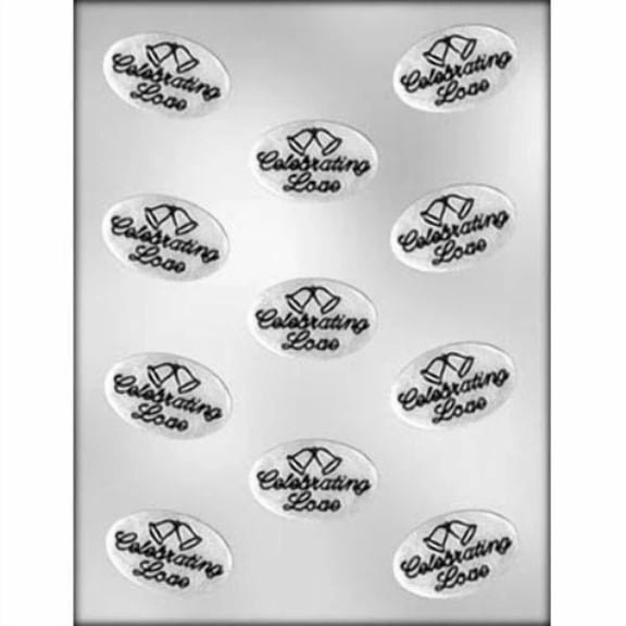 YANI -Celebrating Love With Bells Wedding Bridal Chocolate Candy Mold Party Favors