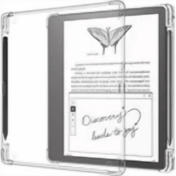 YANI- Clear Case For Kindle Scribe 10.2 Inch Tablet (2022) Slim Soft Tpu Bumper Cover