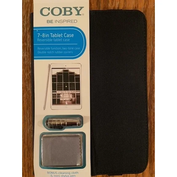 YANI- Coby 7-8 Inch Reversible Tablet Case - Black/Green