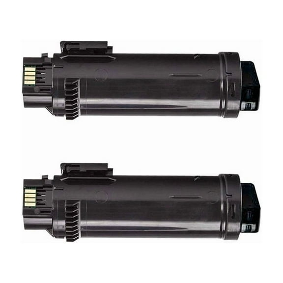 YANI- Compatible H625 H825 S2825 Set Of 2 Black Toners For Dell Page Yield 5,000