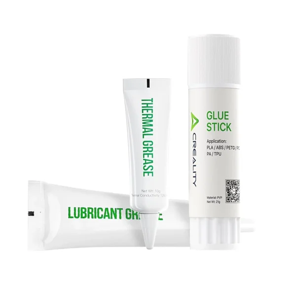 YANI- Creality 3D Printer Glue Sticks Set, Thermal Grease + Lubricant Extra Small