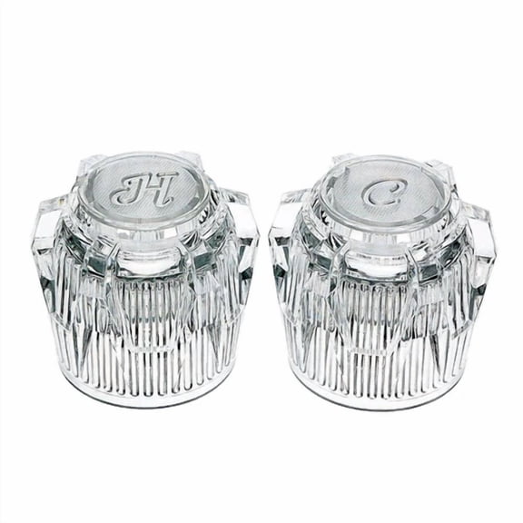 YANI -Danco Clear Acrylic Kitchen, Lav, Tub/Shower Handles For Phoenix Faucets #88170