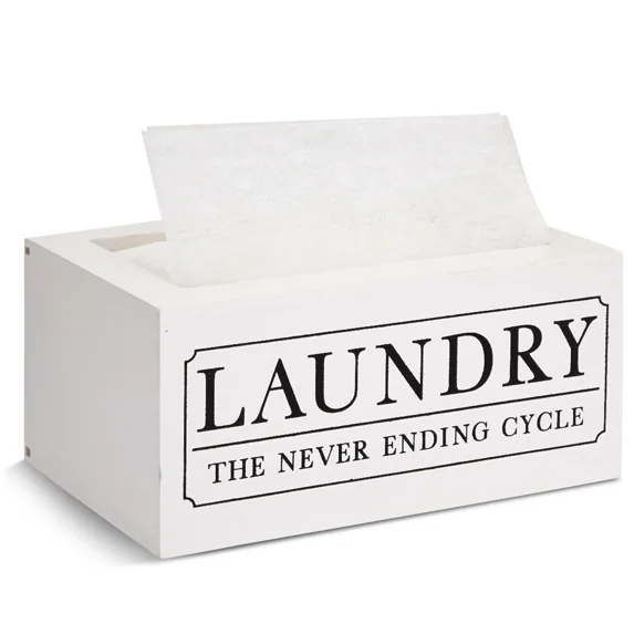 YANI -Dryer Sheet Holder For Laundry Room Organization, Holds 120 Sheets, 8X5X4 In