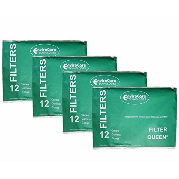 YANI -Envirocare Replacement Vacuum Filter Cones Made To Fit Filter Queen Vacuums 4...