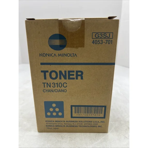 YANI- Genuine Konica Minolta 4053701 Tn310C Toner Cartridge New Sealed