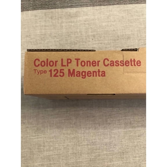 YANI- Genuine Ricoh Color Lp Toner Casette Type 125 Magenta 400840 G798-17