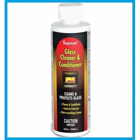 YANI -Imperial Glass Cleaner Conditioner For Wood, Pellet Stoves Soot Remover 8Oz New!