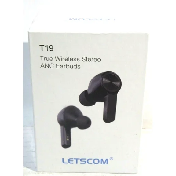 YANI- Letscom T19 Wireless Earbuds V5.0 Noise Cancelling True Wireless Headphones