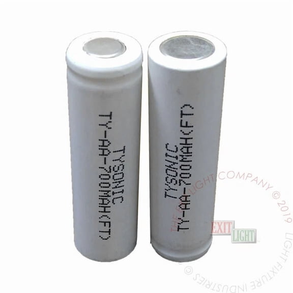 YANI -Lfi Lights | Emergency Light Exit Sign Battery 1.2V 700Mah Nicad | 4Pk Ba-Aa-4