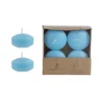 thumbnail image 1 of YANI -Mega Candles - Unscented 2 Floating Disc Candles - Light Blue, Set Of 12, 1 of 6
