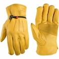 thumbnail image 1 of YANI -Men'S Leather Work Gloves With Adjustable Wrist, Extra Large (Wells Lamont, 1 of 6