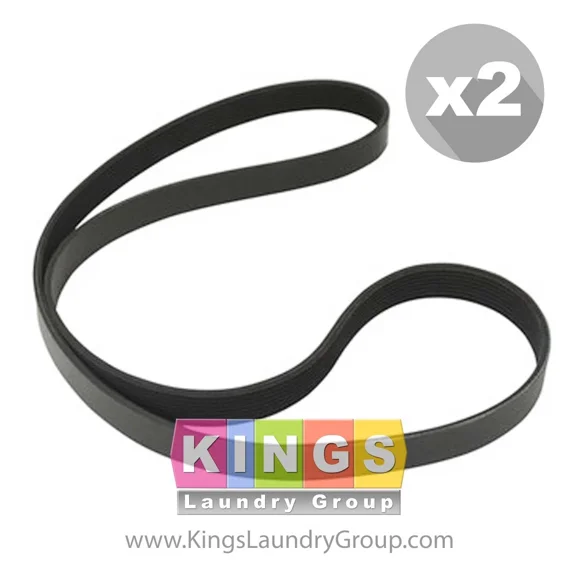 YANI -Micro V Belt For Huebsch/Speed Queen Dryers - 450J8, M411425P (2 Pack)