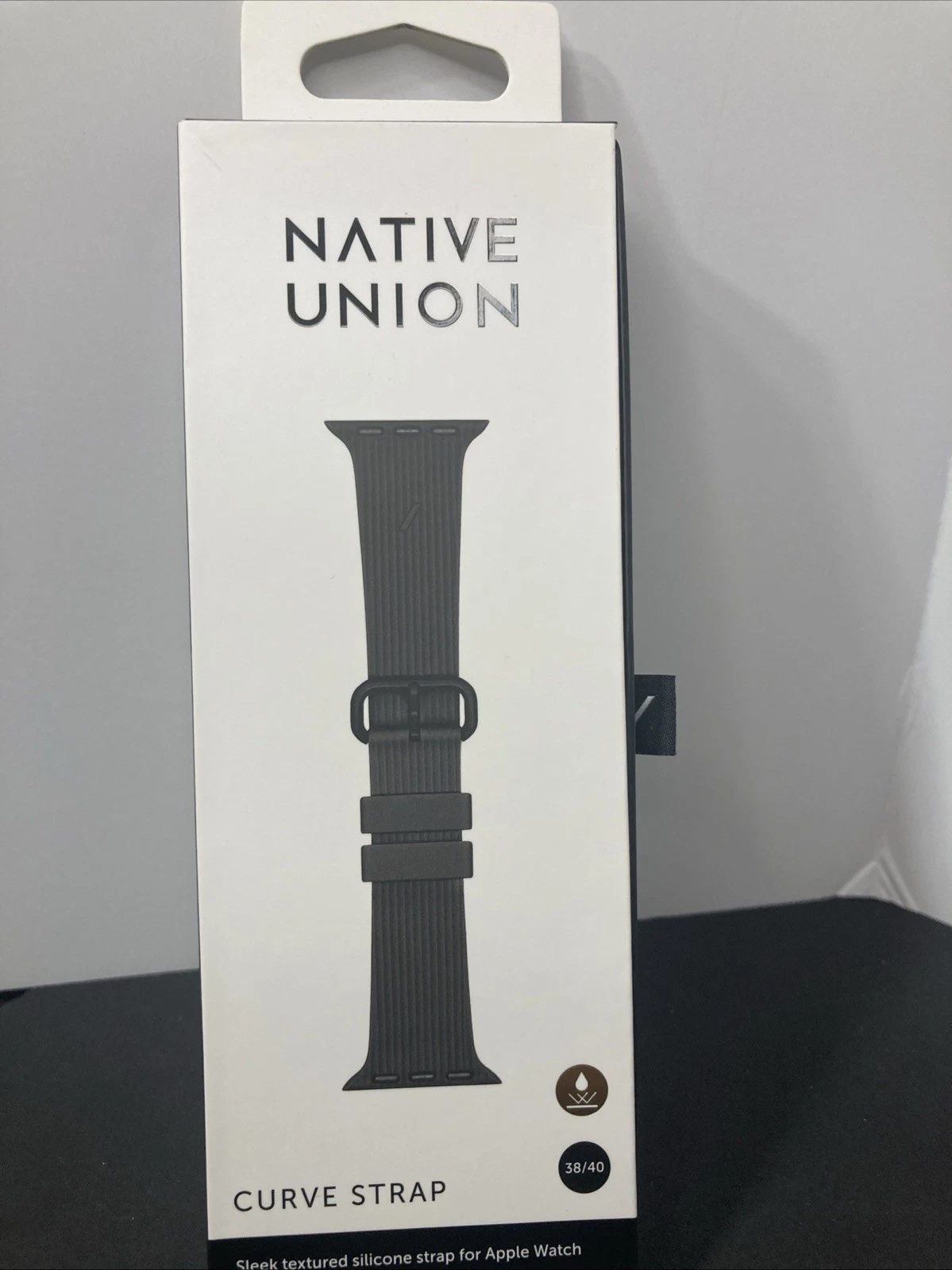 YANI- Native Union Apple Watch 38/40Mm Silicone Strap In Black