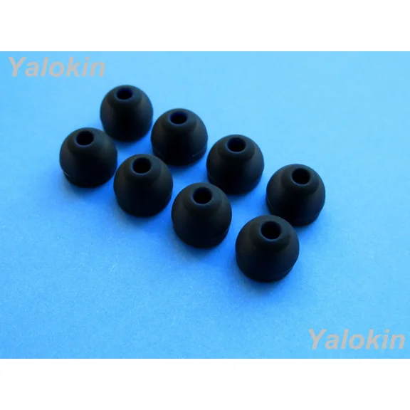 YANI- New 8Pcs Large Size (Bk) Replacement Adapters Eartips For Jaybird X3 Wireless