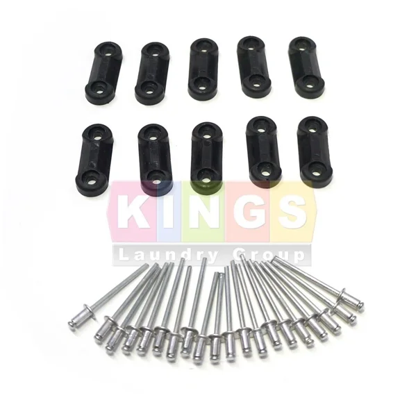 YANI -New 9086-015-002K (10 Set) Dryer Door Latch Kit (With 20 Rivets)