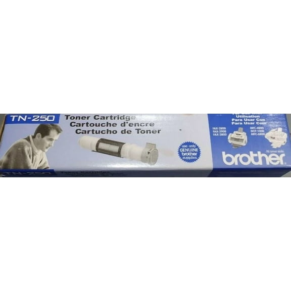 YANI- New Genuine Brother Dcp-1000, Mfc-4800 Fax-2900 3800 Black Toner Tn250 Tn-250