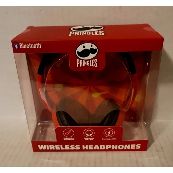 YANI- New In Box Pringles Wireless Headphones Set Back To School Bluetooth