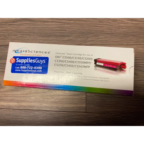 YANI- New Media Sciences Clearcase Toner Cartridge Magenta High Capacity Ms5000M