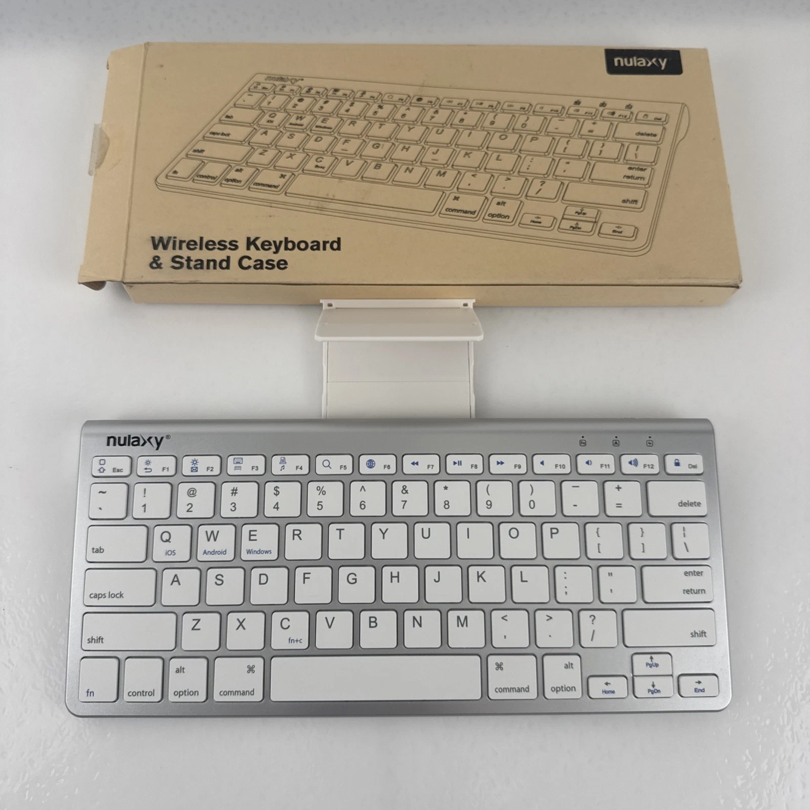 YANI- Nulaxy Km13 Wireless Bluetooth Keyboard With Sliding Stand Apple Or Android