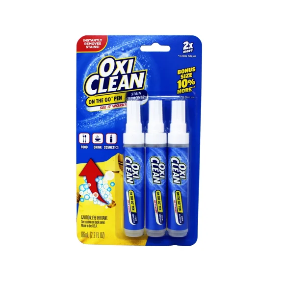 YANI -Oxiclean On The Go Stain Remover Pen, Instant Stain Removal Stick, 3-Count