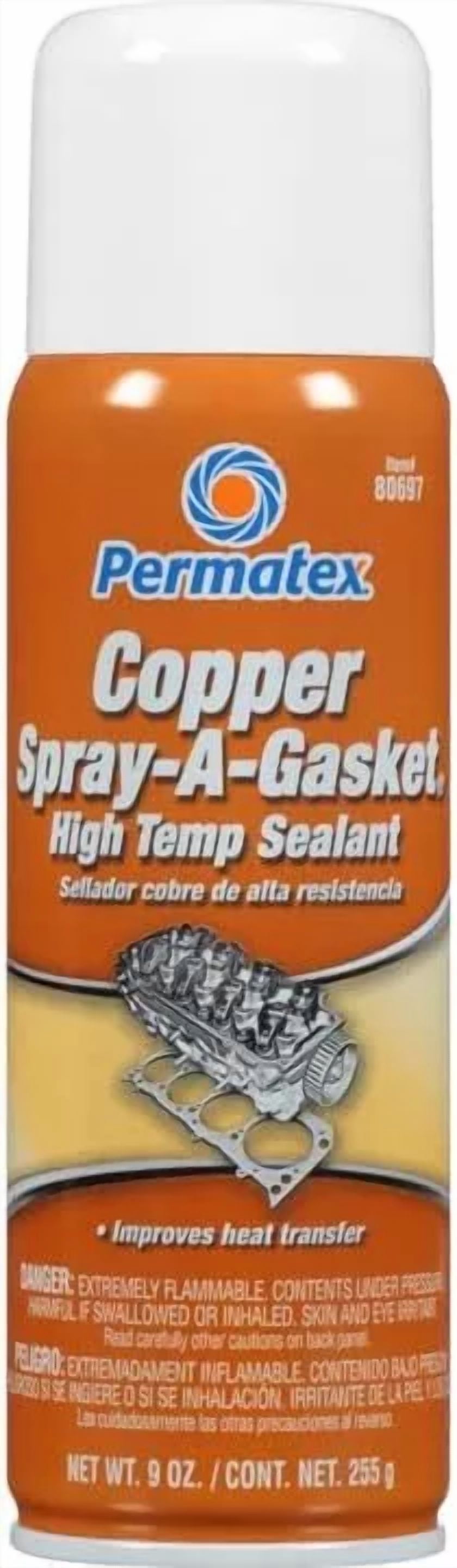 YANI -Permatex Copper Spray-A-Gasket Hi Temp Sealant - 1Ea