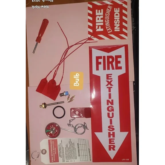 YANI -????Rebuild Kit All New Parts Amerex 2 1/2 Gallon Water Fire Extinguisher ????