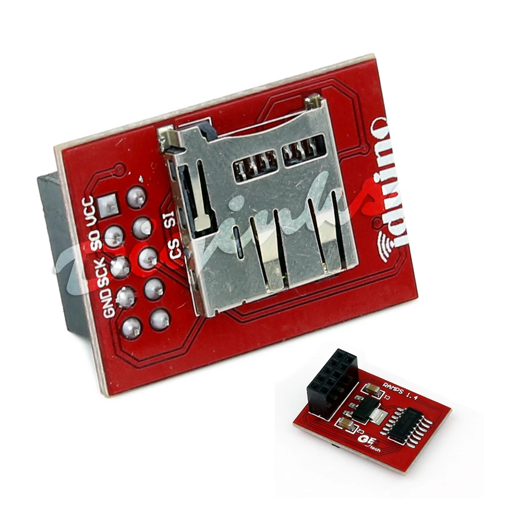 Sd Card Module For Ramps YANI- Sdramps - Microsd Card Adapter Module For 3D Printers Using Ramps ...