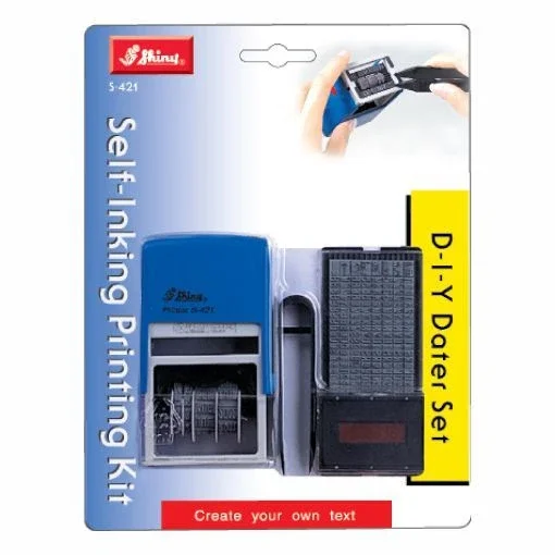 YANI -Shiny S-421 Custom Date Stamp Kit. Make Your Own Custom Dater With This Date Kit