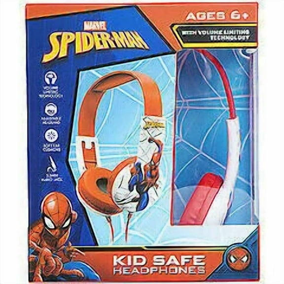 YANI- Spider-Man Kid-Safe Headphones W