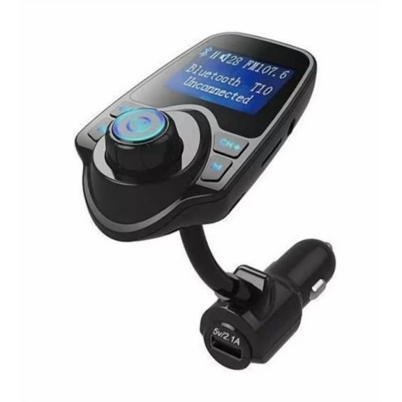 YANI- T10 Car Kit Handsfree Wireless Bluetooth Fm Transmitter Mp3 Player Usb Lcd