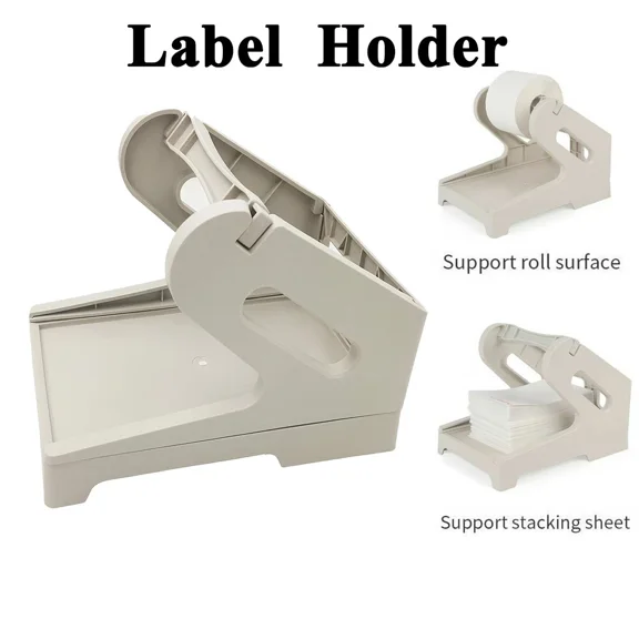 YANI- Thermal Label Holder For 4"X6" Roll And Fanfold Labels For Desktop Label Printer