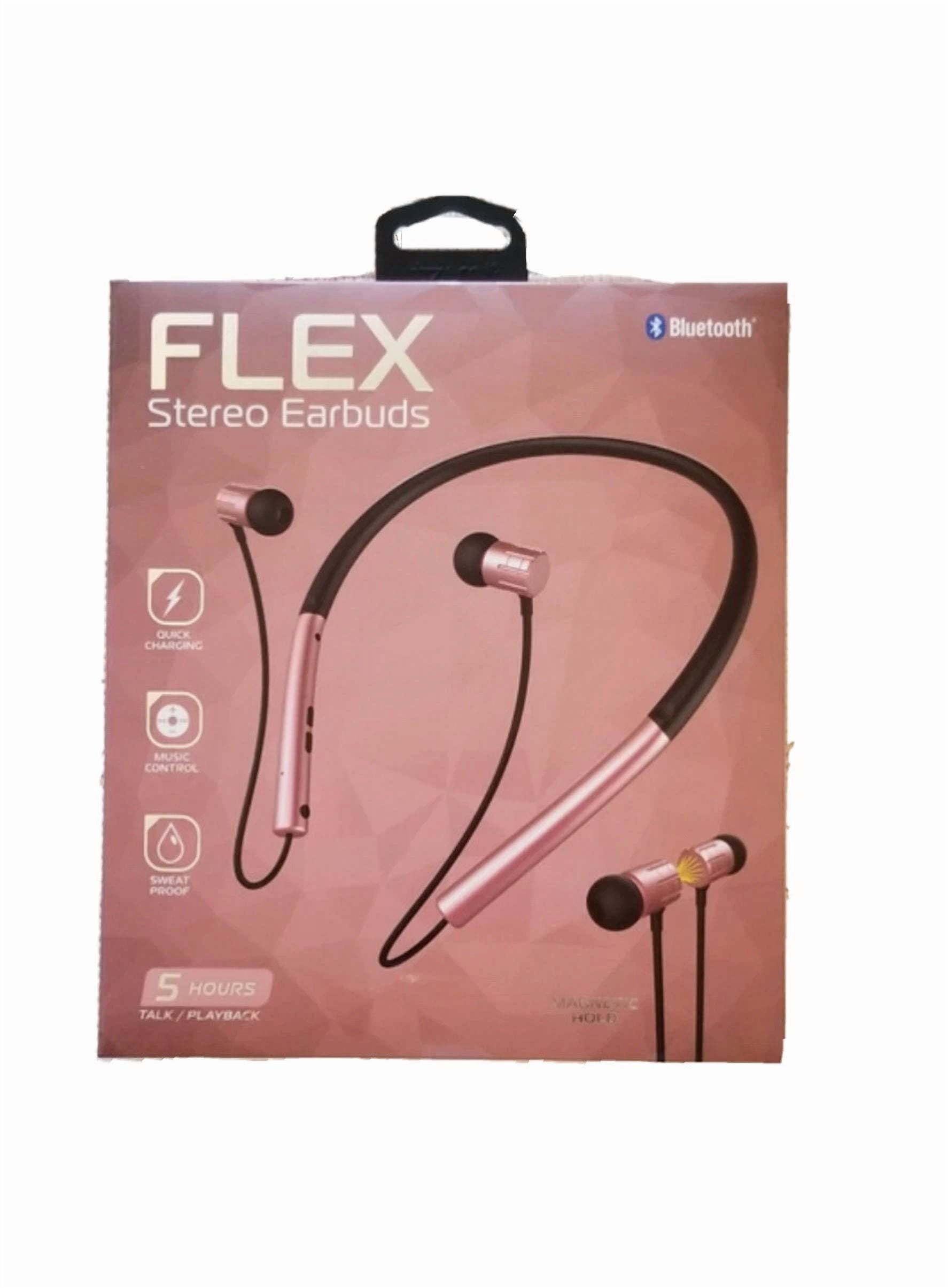 YANI- Tzumi Flex Stereo Earbuds Neckband Rose Gold( Bluetooth)