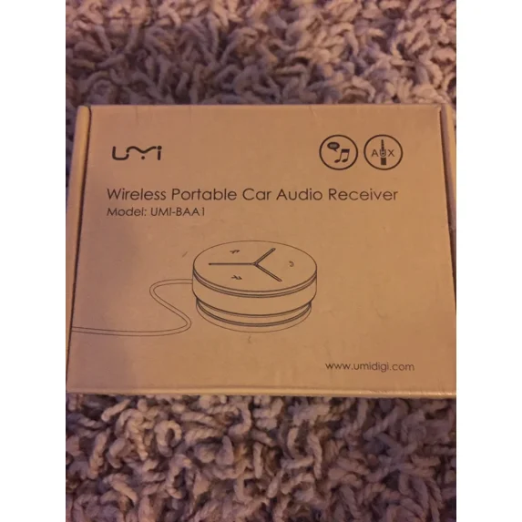 YANI- Umi Wireless Portable Car Audio Receiver Model: Umi-Baa1