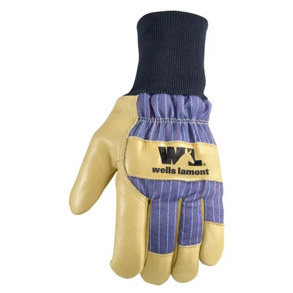 YANI -Wells Lamont 5127L Large Leather Winter Work Gloves With Thinsulate Insulation